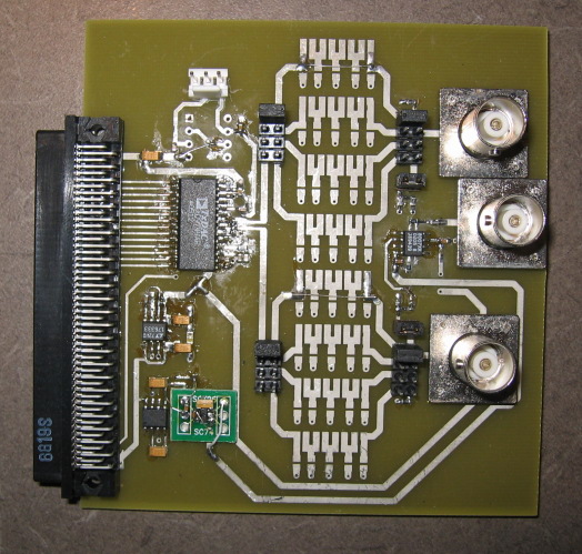 DAC test PCB